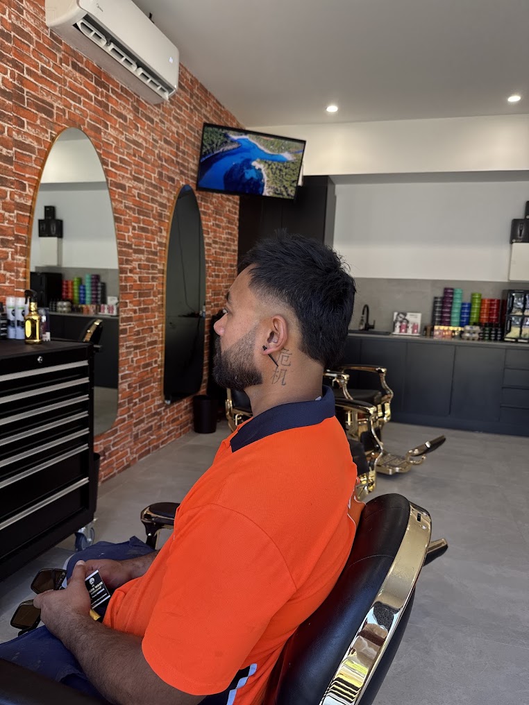 Fresh fade and shaped beard by Fade Wave